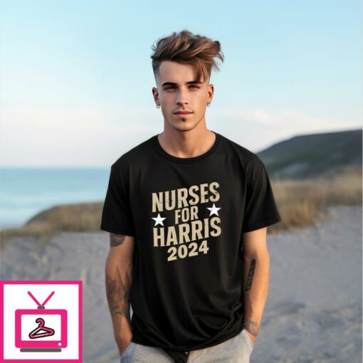 Nurses For Kamala Harris 2024 T Shirt 1 1