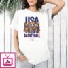 Olympic Paris 2024 Team USA Men’s Basketball Champions T-Shirt