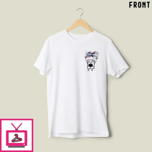 Pabst Blue Ribbon Doodlebob T Shirt 1 2