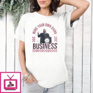 Tampon Tim Walz Mind Your Own Damn Business T-Shirt