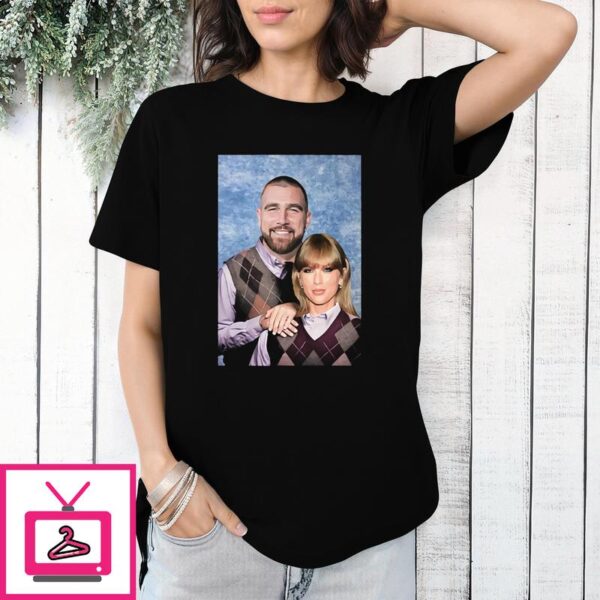 Taylor Swift Travis Kelce Step Brothers T-Shirt