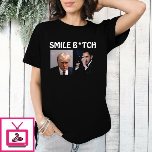 Trump Mugshot Smile Bitch Obama T Shirt 1 1