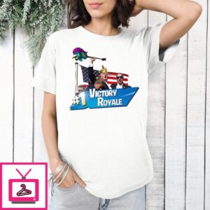 Trump Victory Royale Llama Pickaxe T-Shirt