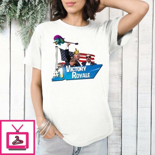 Trump Victory Royale Llama Pickaxe T Shirt 1 1