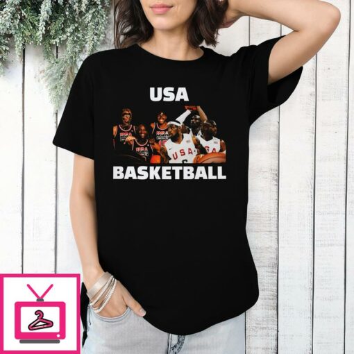 USA Basketball Dream Team T shirt 1 1