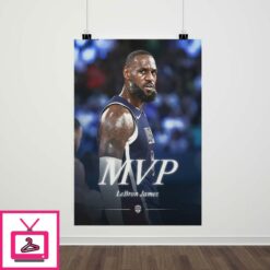 USA Mens Basketball Team MVP LeBron James Champion Poster 1 1