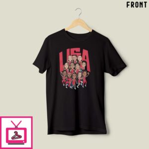 USA Women’s Olympic Basketball Roster T-Shirt