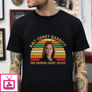 Amy Coney Barrett Acb For Supreme Court Justice Vintage T-shirt