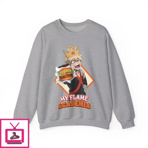 Bakugo Burger King T Shirt 1 3