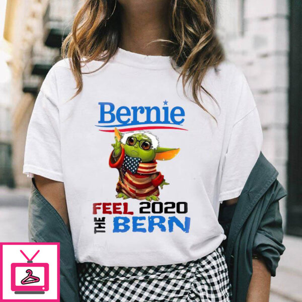 Bernie Baby Yoda feel the Bern 2020 1