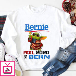 Bernie Baby Yoda feel the Bern 2020 2