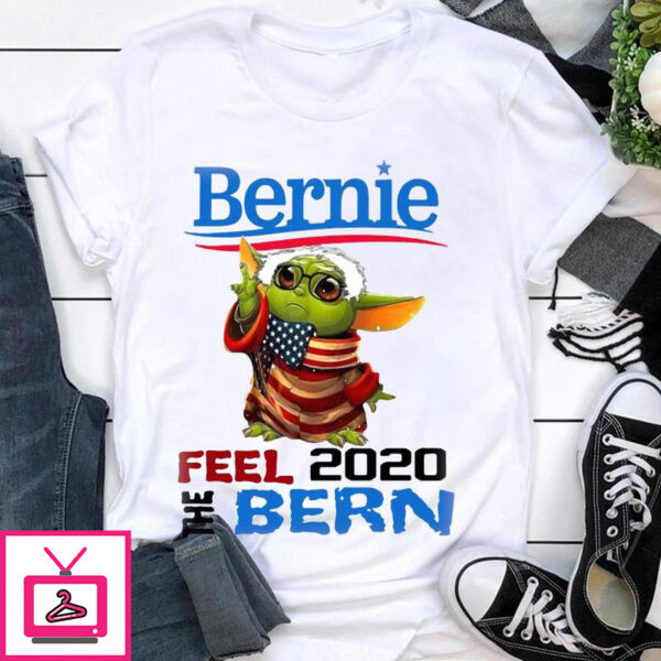 Bernie Baby Yoda feel the Bern 2020 3