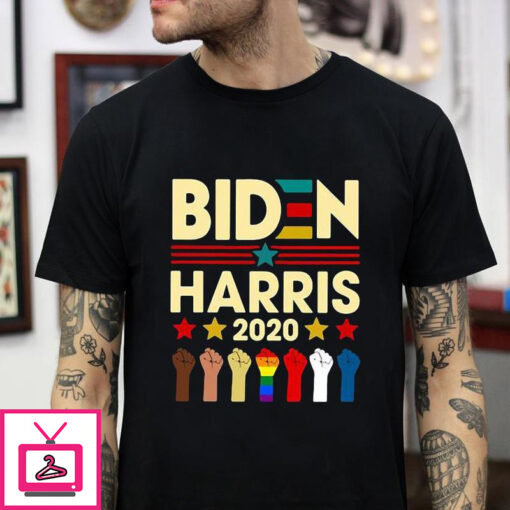 Biden Harris 2020 BLM LGBT t shirt 1