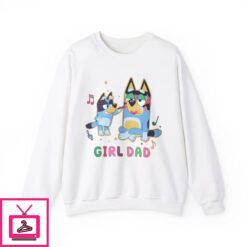 Bluey Girl Dad T Shirt 5