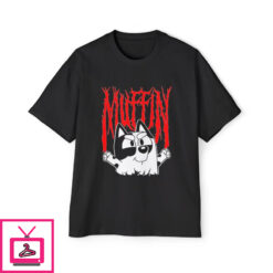 Bluey Muffin Metal T Shirt 2