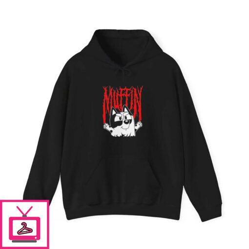 Bluey Muffin Metal T Shirt 3