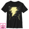 Boy’s Black Adam Antihero Glowing Body T-Shirt