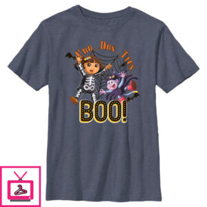 Boy’s Dora the Explorer Halloween Friends Boo T-Shirt