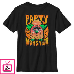 Boy’s Furby Halloween Party Monster T-Shirt