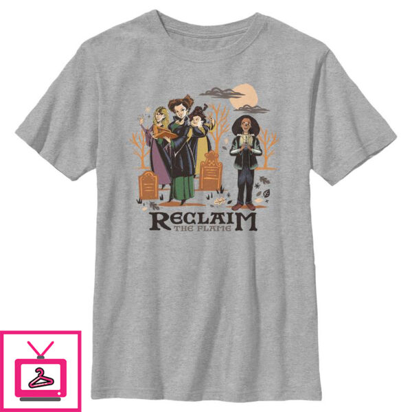 Boy’s Hocus Pocus 2 Reclaim the Flame T-Shirt