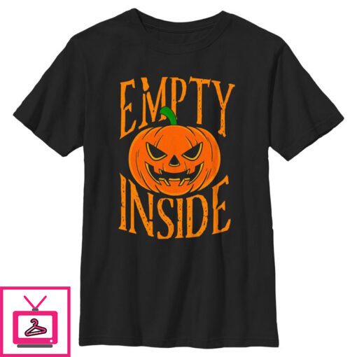 Boys Lost Gods Halloween Empty Inside T Shirt 1