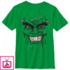 Boy’s Lost Gods Halloween Frankenstein Monster Face T-Shirt