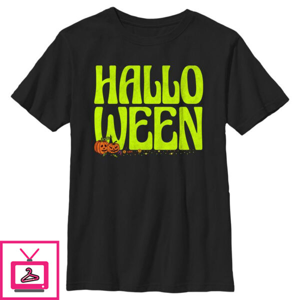 Boy’s Lost Gods Halloween Jack-O’-Lanterns T-Shirt