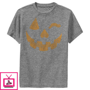 Boy’s Lost Gods Halloween Jack-o’-Lantern Wink Performance T-Shirt