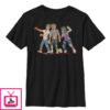 Boy’s Lost Gods Halloween Pixelated Zombie Attack T-Shirt