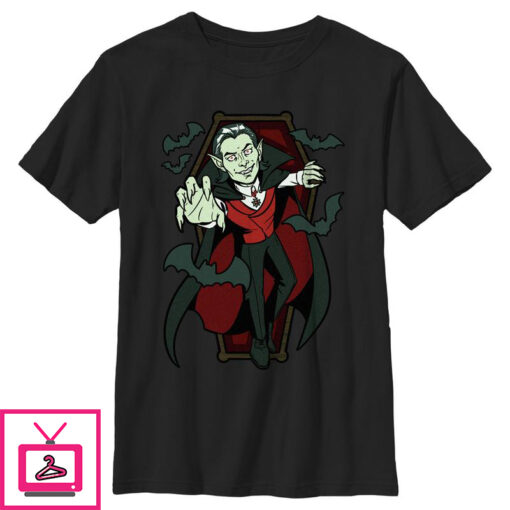 Boys Lost Gods Halloween Vampire Scene T Shirt 1