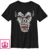 Boy’s Lost Gods Halloween Werewolf Face T-Shirt