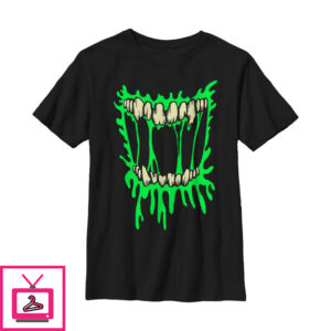 Boy’s Lost Gods Halloween Zombie Smile T-Shirt