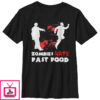 Boy’s Lost Gods Halloween Zombies Hate Fast Food T-Shirt