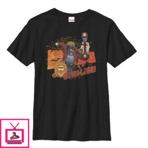 Boy’s Marvel Guardians of the Galaxy Halloween Star-Lord T-Shirt