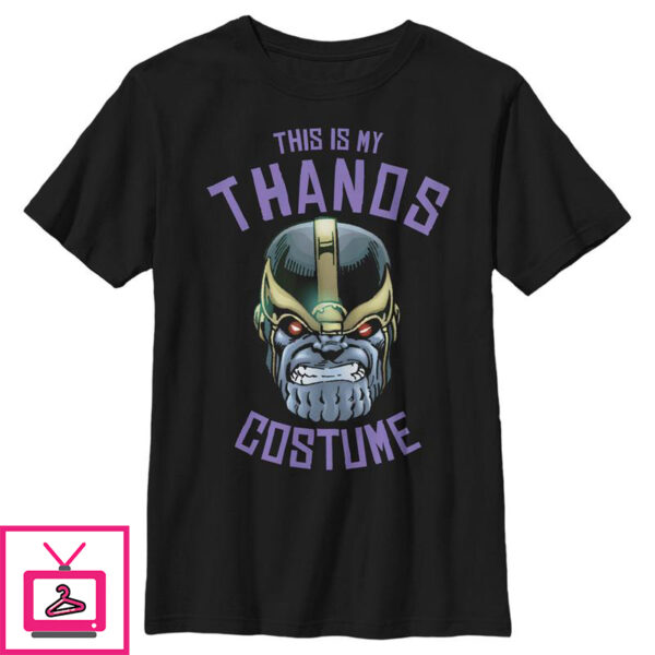 Boy’s Marvel Halloween Thanos Costume T-Shirt