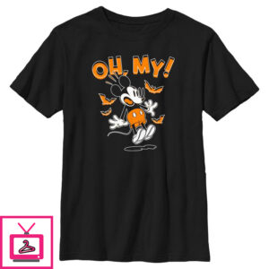 Boy’s Mickey & Friends Mickey Halloween Oh My T-Shirt