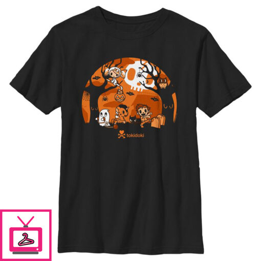 Boys Tokidoki Halloween Caramella and Friends T Shirt 1