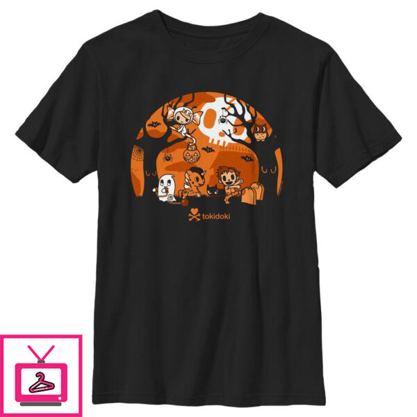 Boy’s Tokidoki Halloween Caramella and Friends T-Shirt