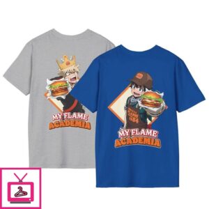 Deku and Bakugo Burger King T-Shirt