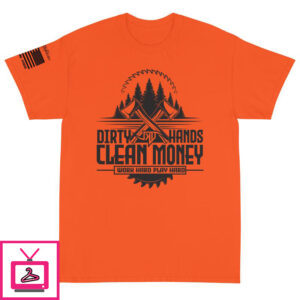 Dirty Hands Clean Money – Short-Sleeve Unisex T-Shirt