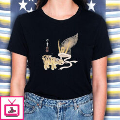 Edo Era Animals graphic T Shirt 2