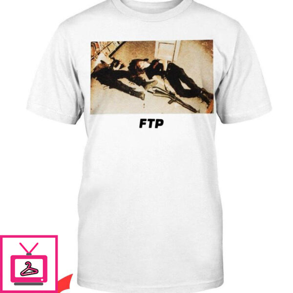 FTP Columbine T-Shirt FTP Shooting Murder Graphic T-Shirt