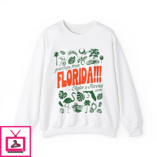 Greetings From Florida Taylor And Florence TTPD T Shirt 3