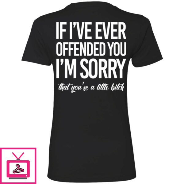 If I’ve Ever Offended You I’m Sorry That You’re A Little Bitch Hoodie