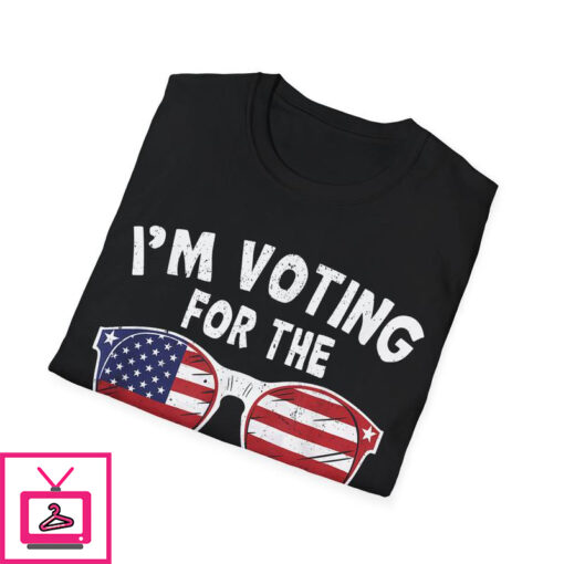 Im Voting For The Convicted Felon T Shirt 2