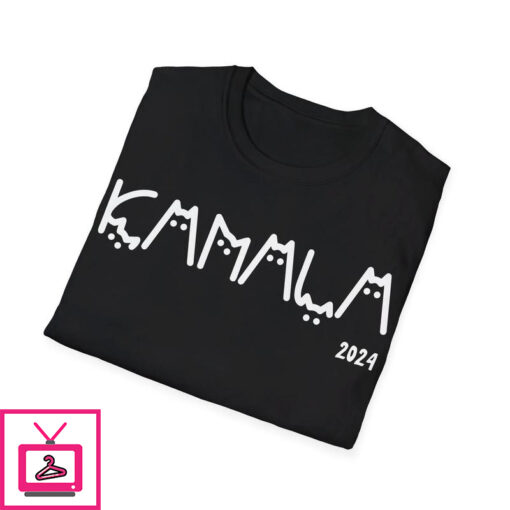 Kamala Cat T Shirt 2