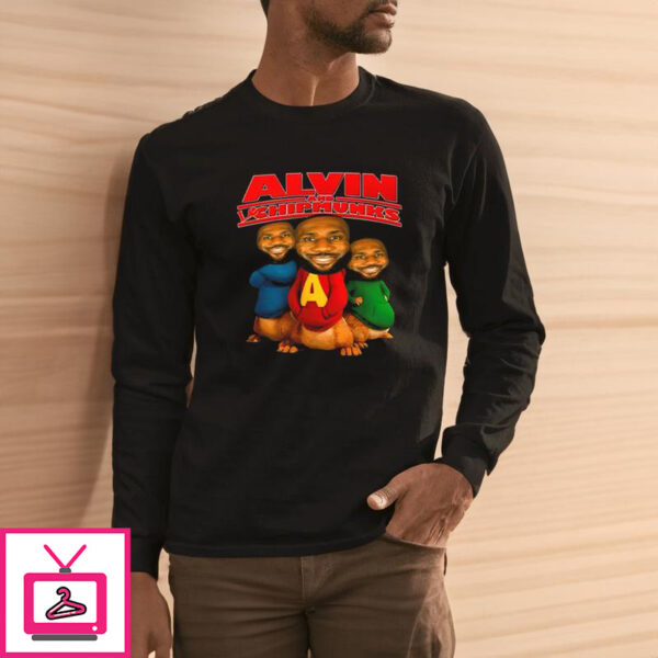 Lebron James Alvin And Chipmunks T-Shirt