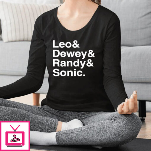 Leo Dewey Randy Sonic T Shirt 1