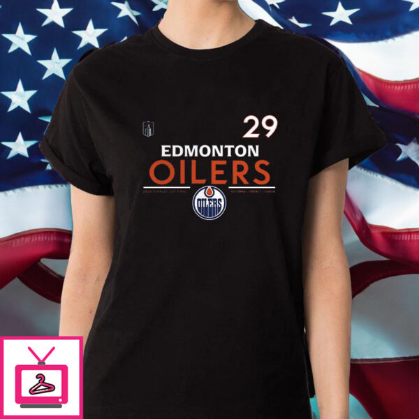 Leon Draisaitl Edmonton Oilers 2024 Stanley Cup Final T Shirt 1