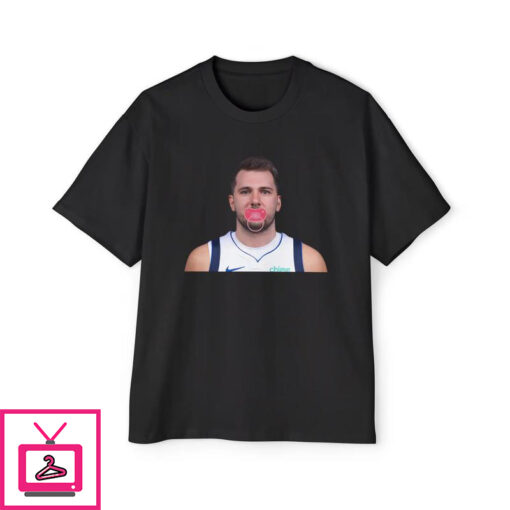 Luka Doncic Sucking On Pink Pacifier T Shirt 2